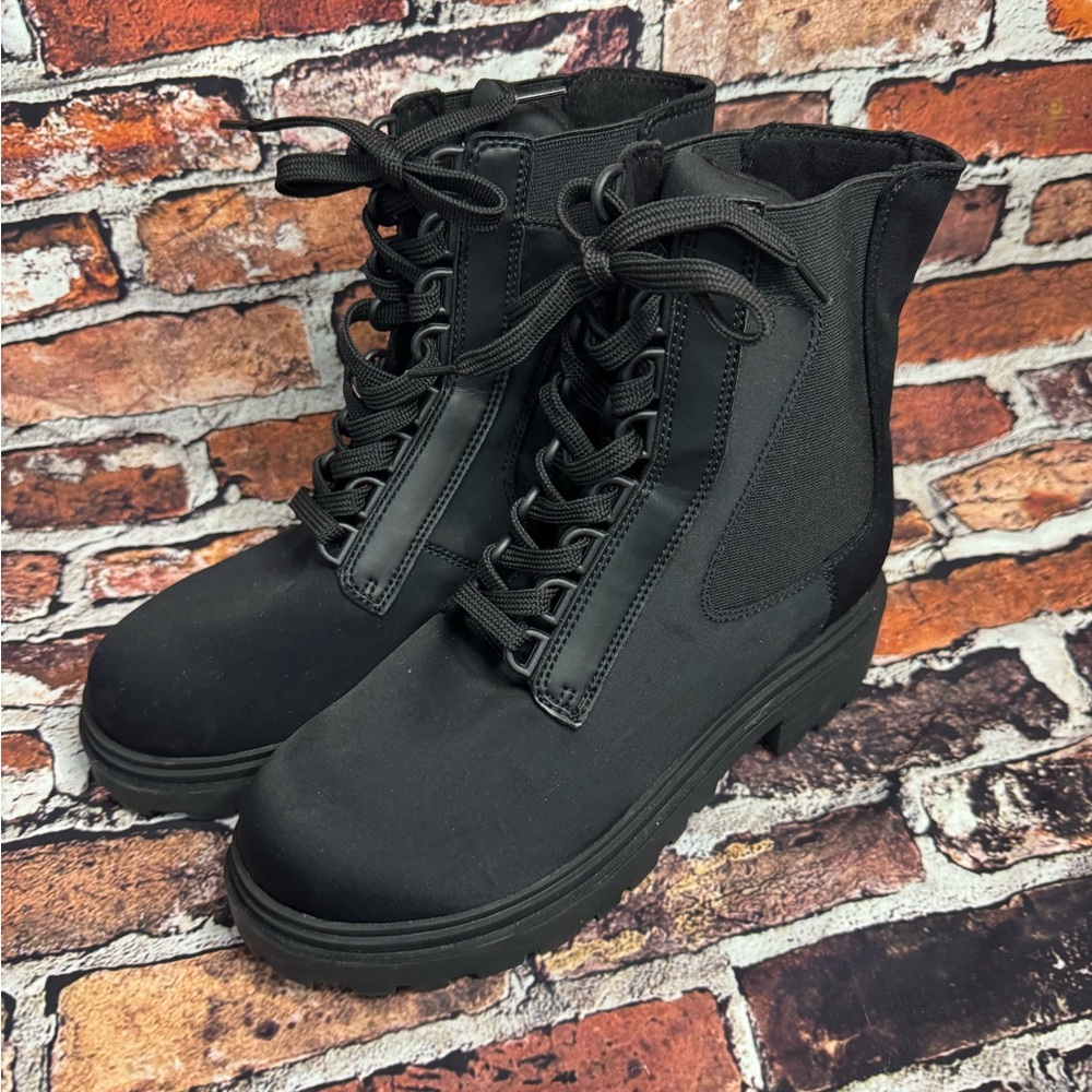 OTBT Women’s Black Command Moto Boots NWOT